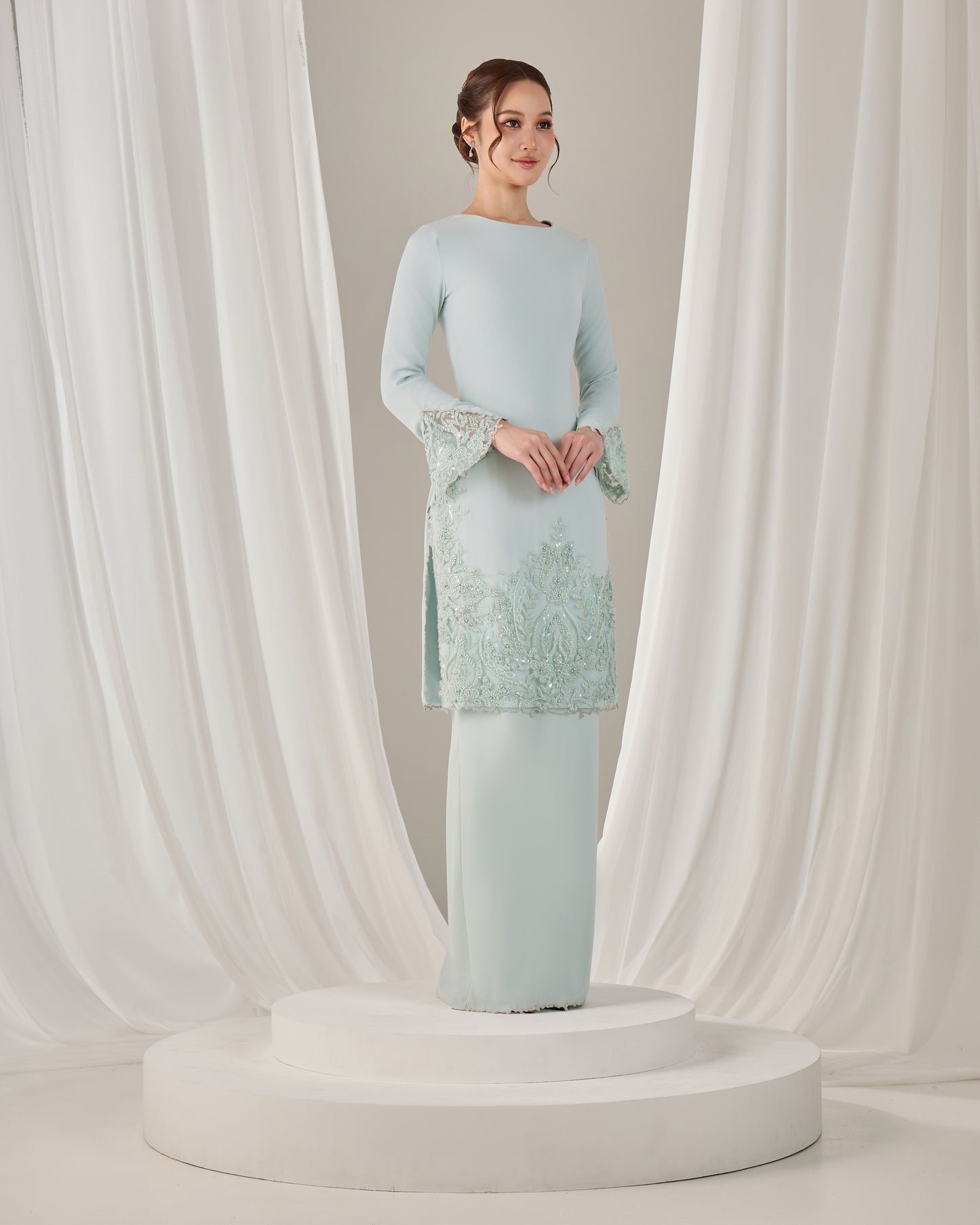 NOURIE KURUNG (MINT GREEN)