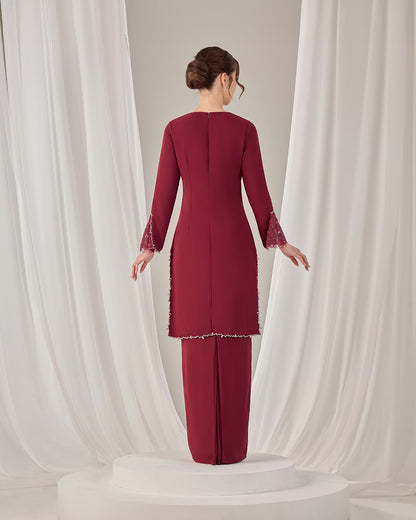 NOURIE KURUNG (BURGUNDY)