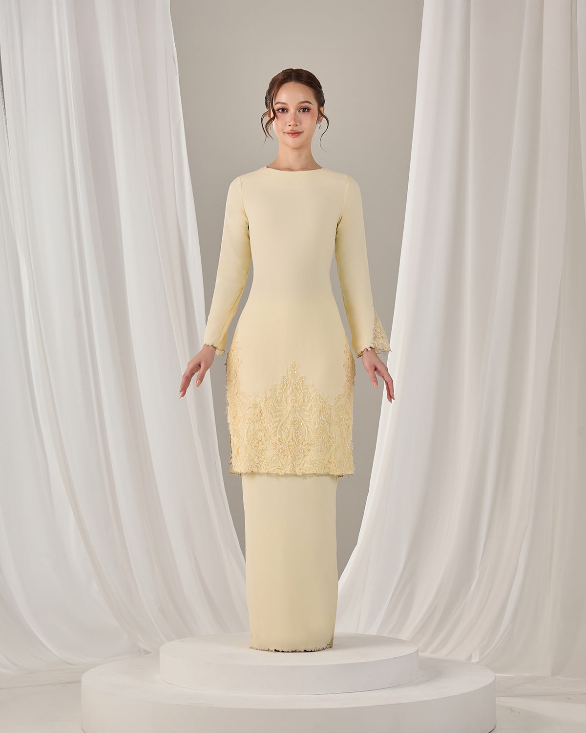 NOURIE KURUNG (LIGHT YELLOW)