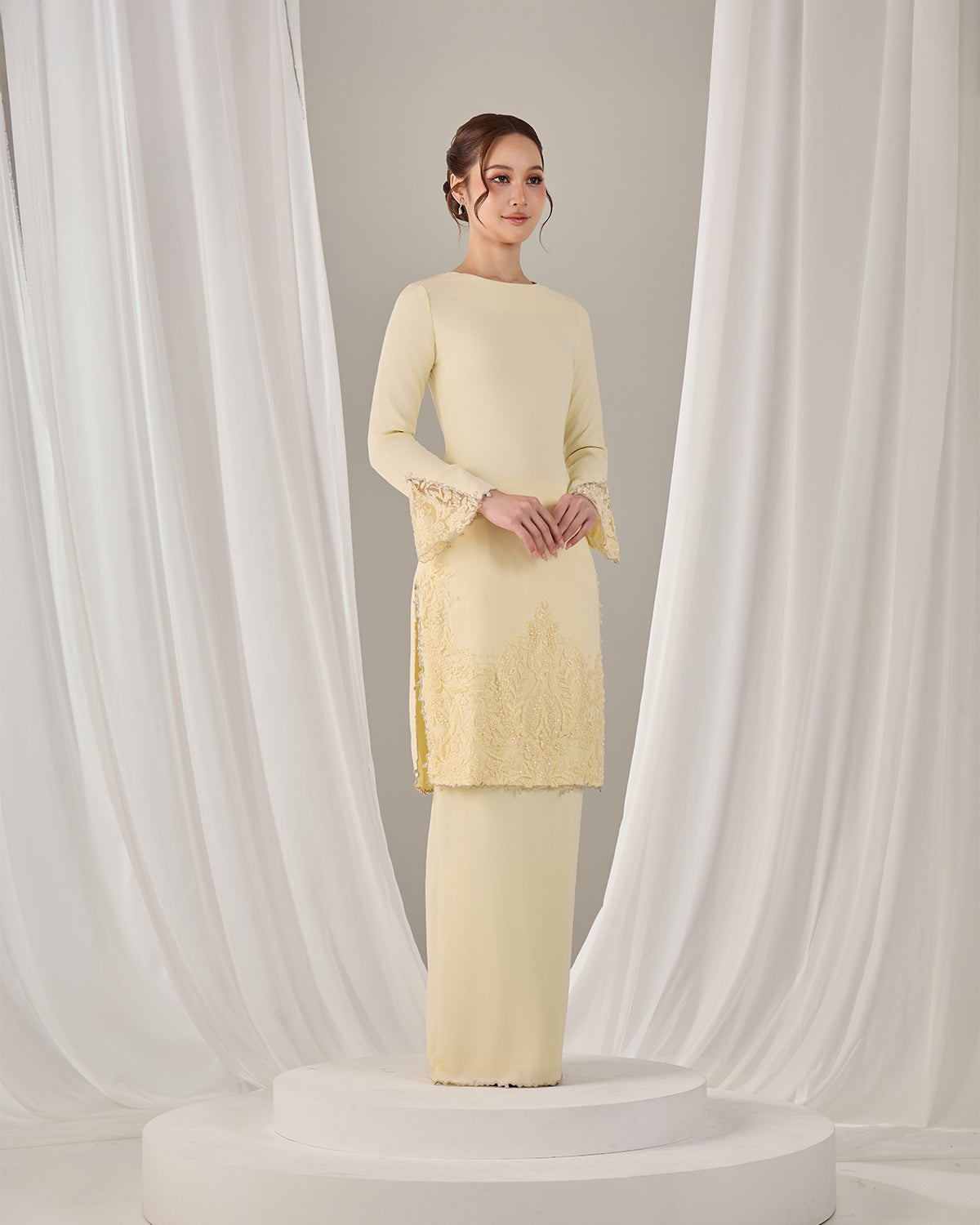 NOURIE KURUNG (LIGHT YELLOW)
