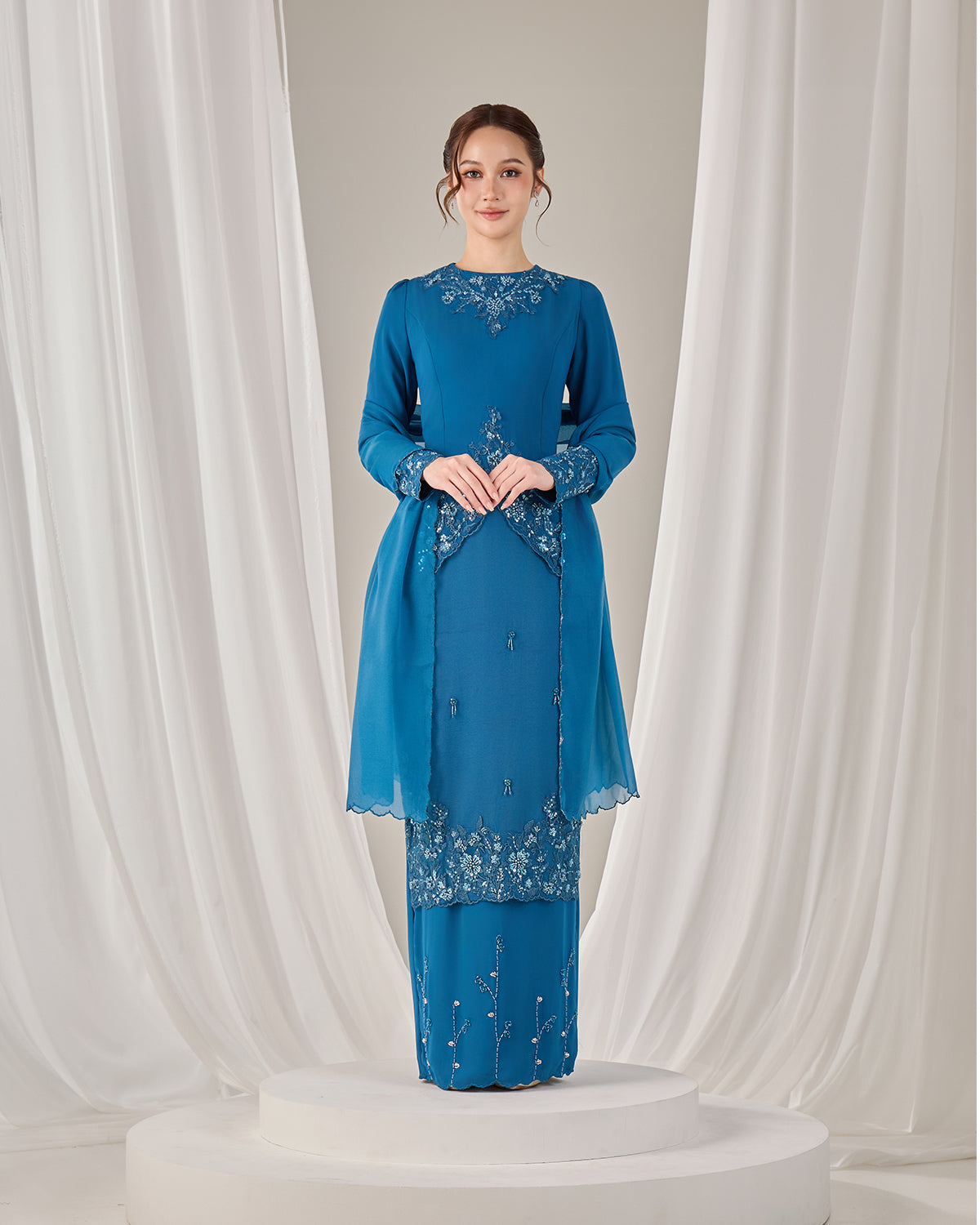 ALEYNA KURUNG (TEAL BLUE)