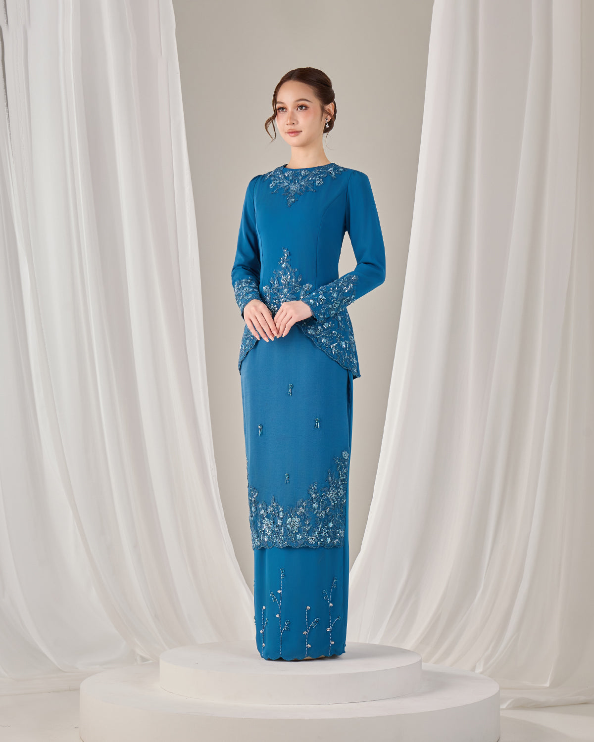ALEYNA KURUNG (TEAL BLUE)