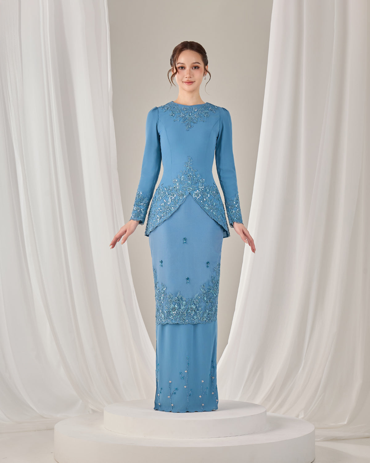 MINOR DEFECT ALEYNA KURUNG (DIAMOND TEAL BLUE)