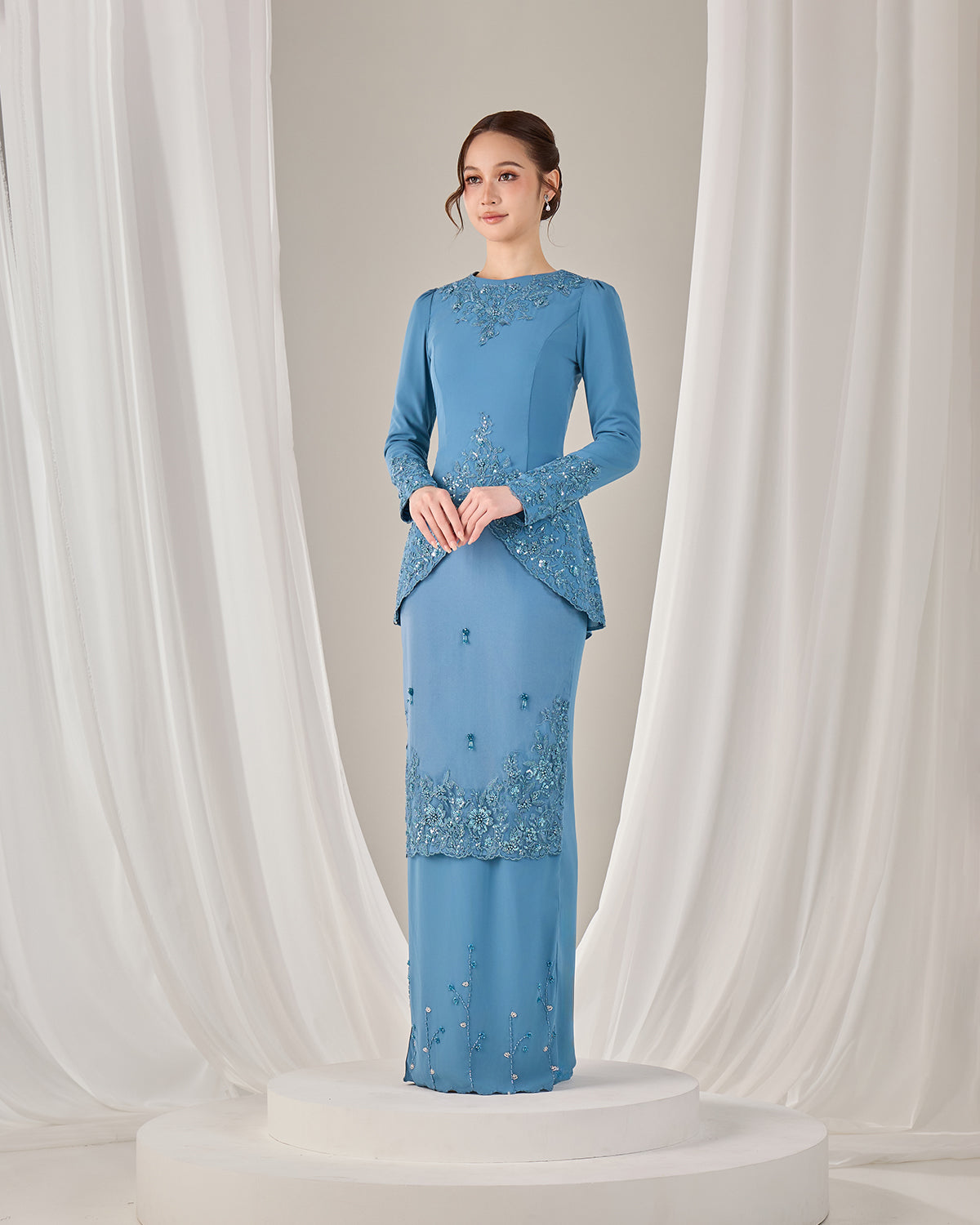 MINOR DEFECT ALEYNA KURUNG (DIAMOND TEAL BLUE)