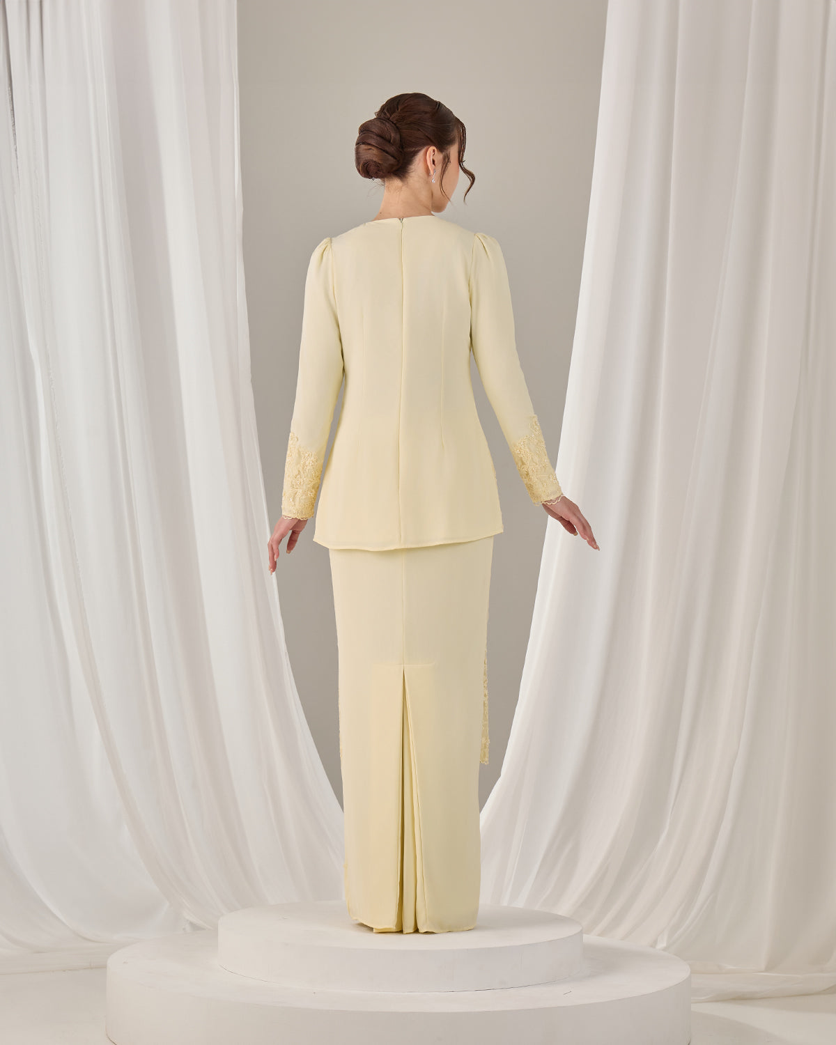 MINOR DEFECT ALEYNA KURUNG (SOFT YELLOW)