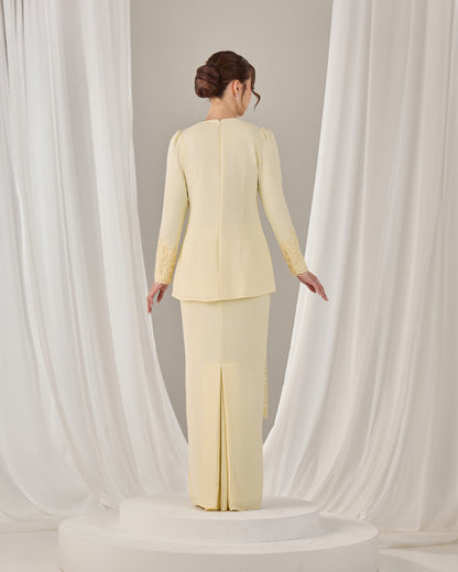 MINOR DEFECT ALEYNA KURUNG (SOFT YELLOW)