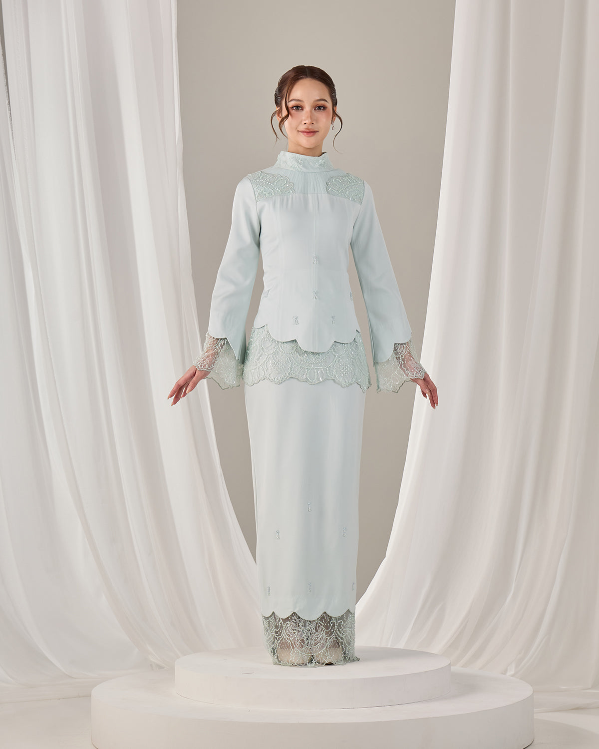 MINOR DEFECT REYNA KURUNG (MINT GREEN)