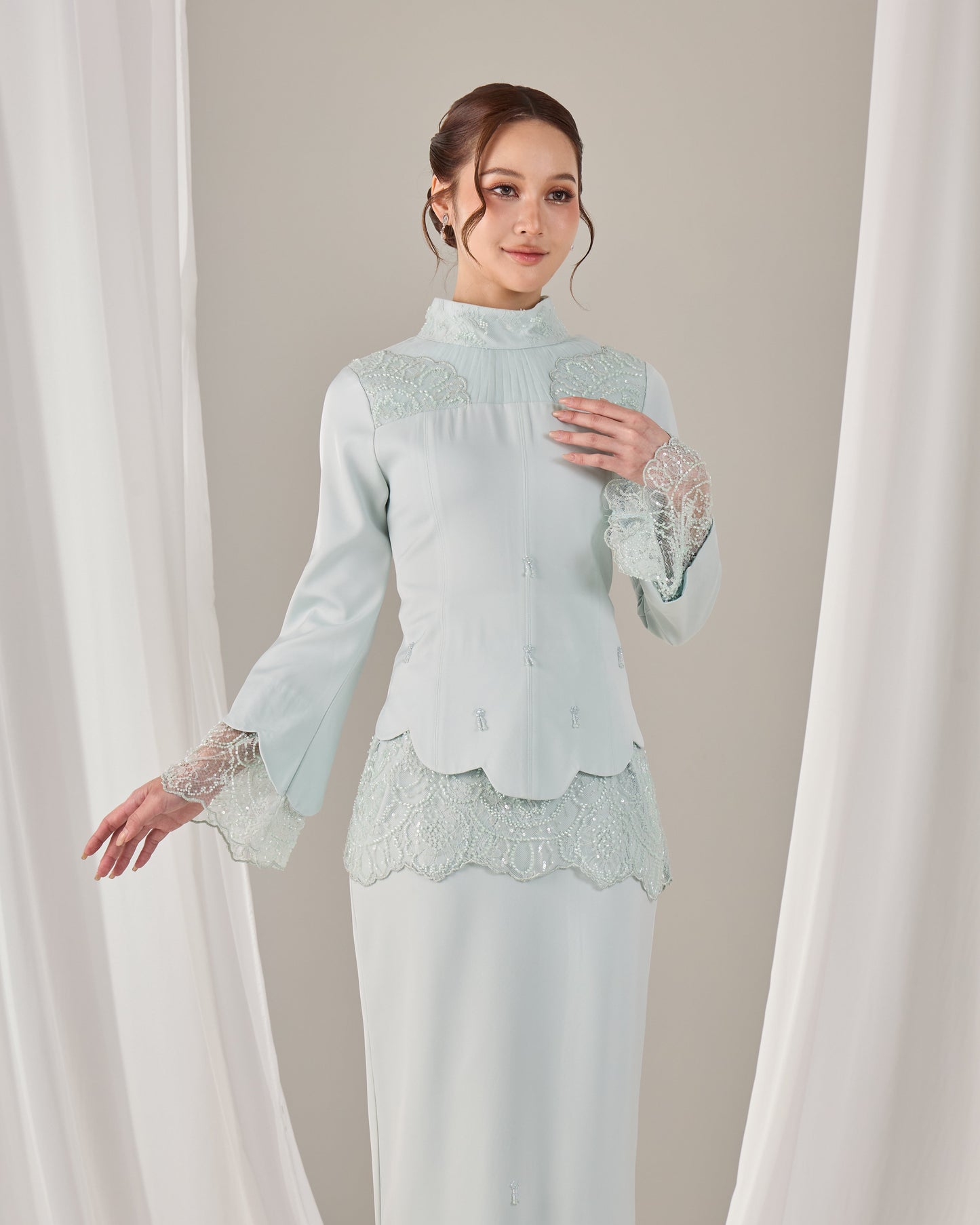 MINOR DEFECT REYNA KURUNG (MINT GREEN)