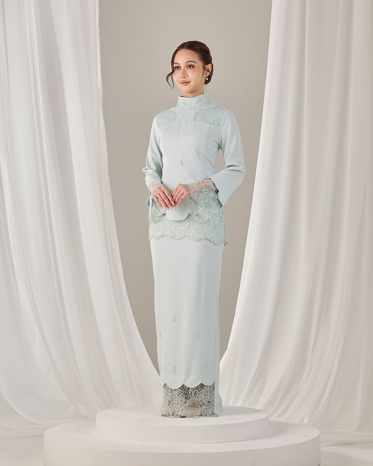 MINOR DEFECT REYNA KURUNG (MINT GREEN)
