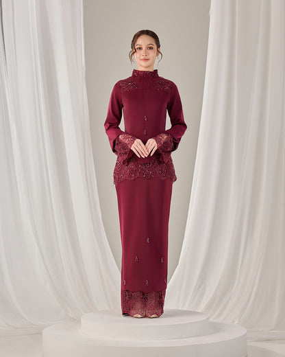 REYNA KURUNG (BURGUNDY)