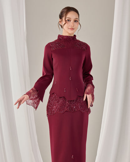 REYNA KURUNG (BURGUNDY)