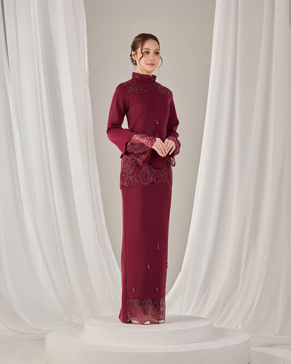REYNA KURUNG (BURGUNDY)
