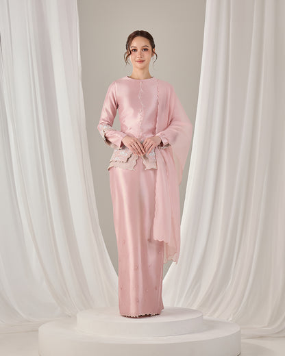 KATHRYN MINI KURUNG (DUSTY PINK)