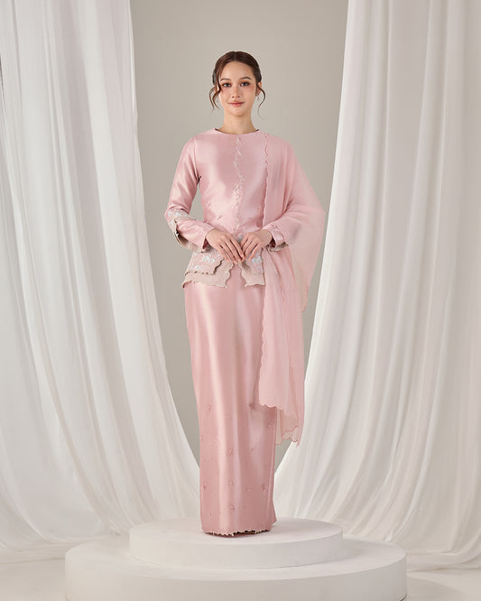 KATHRYN MINI KURUNG (DUSTY PINK)