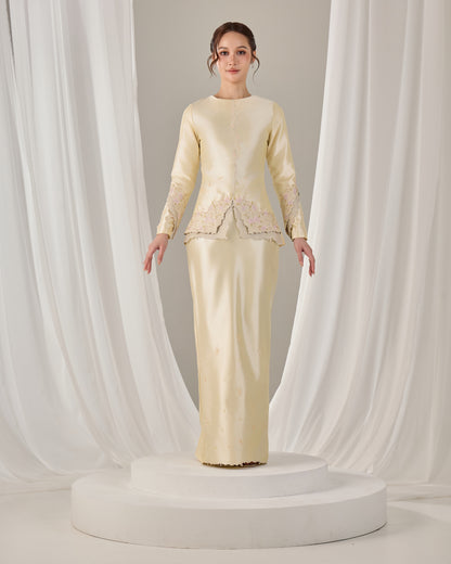 KATHRYN MINI KURUNG (SOFT YELLOW)