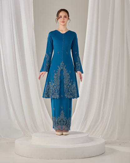 HAURA KURUNG (TEAL BLUE)