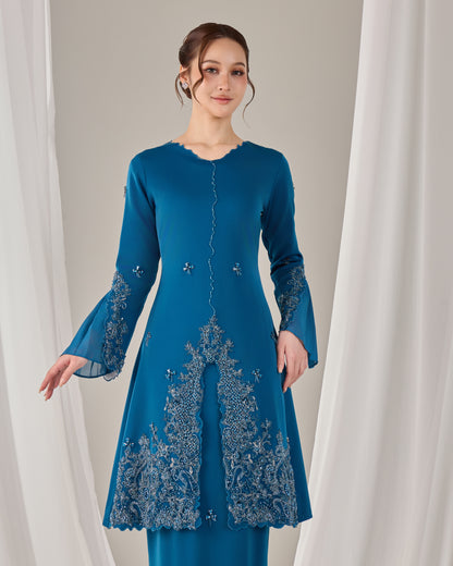 HAURA KURUNG (TEAL BLUE)