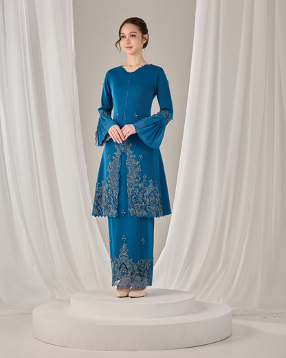 HAURA KURUNG (TEAL BLUE)