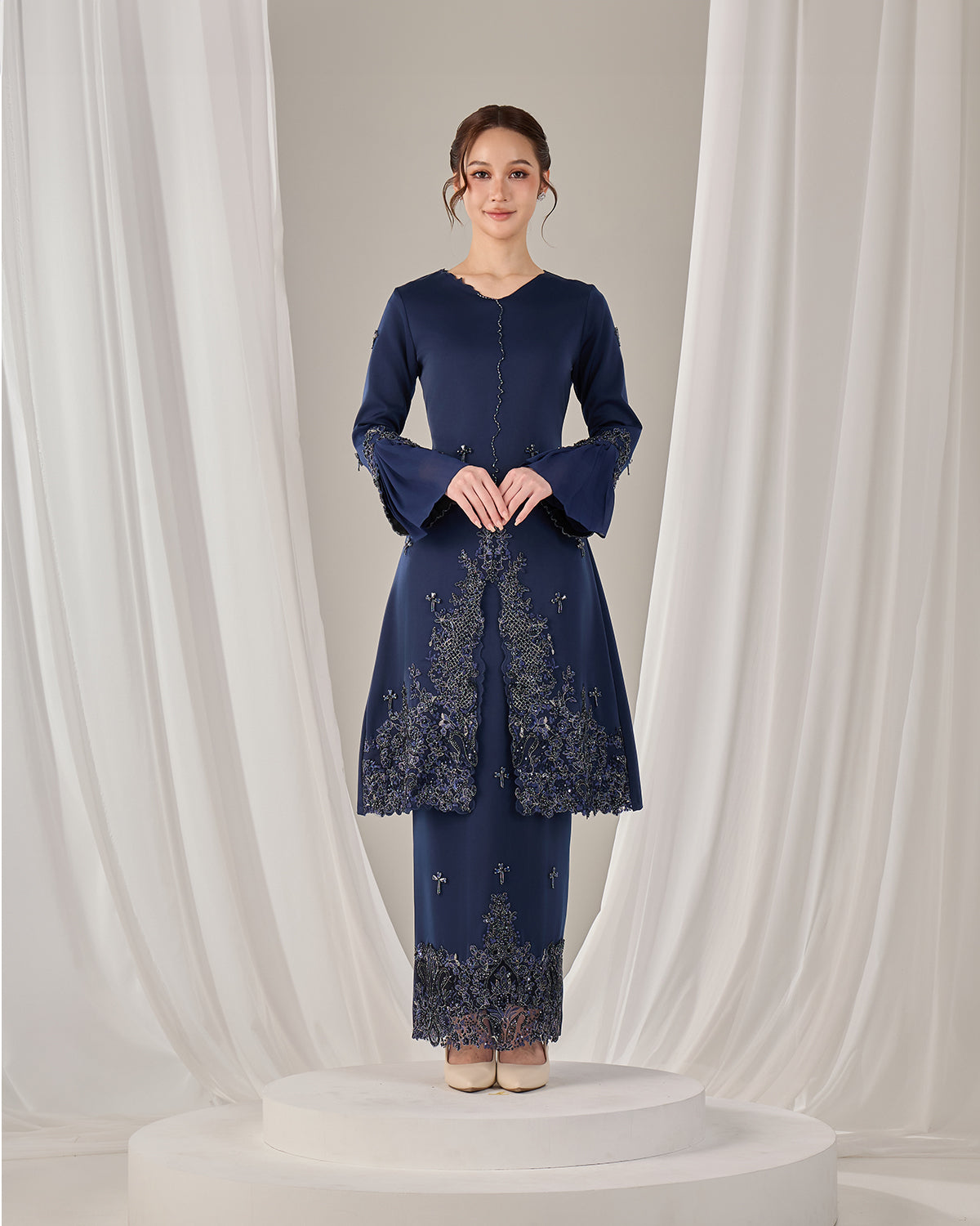 HAURA KURUNG (NAVY BLUE)