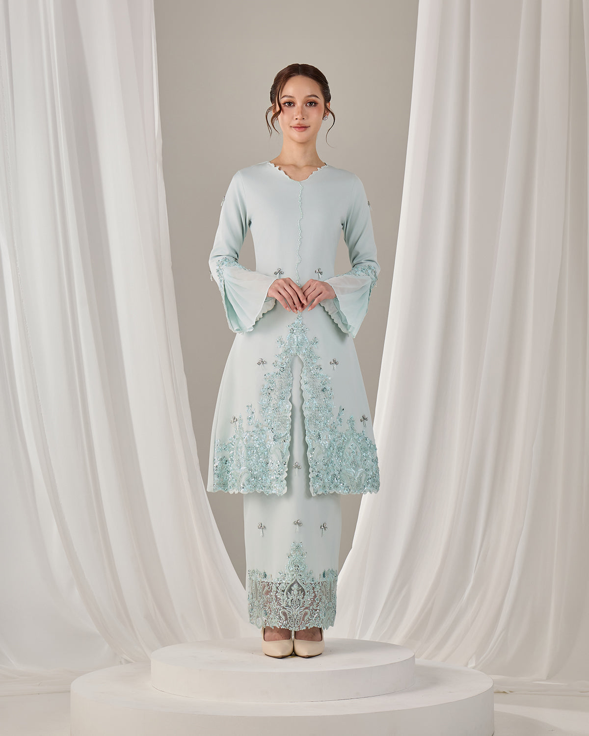 MINOR DEFECT HAURA KURUNG (MINT GREEN)