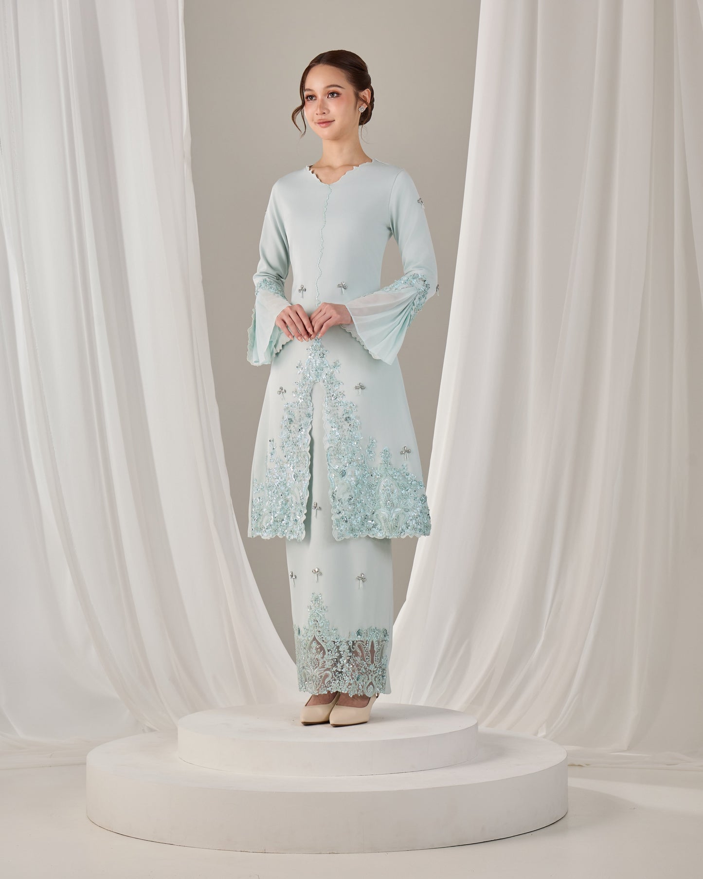 MINOR DEFECT HAURA KURUNG (MINT GREEN)