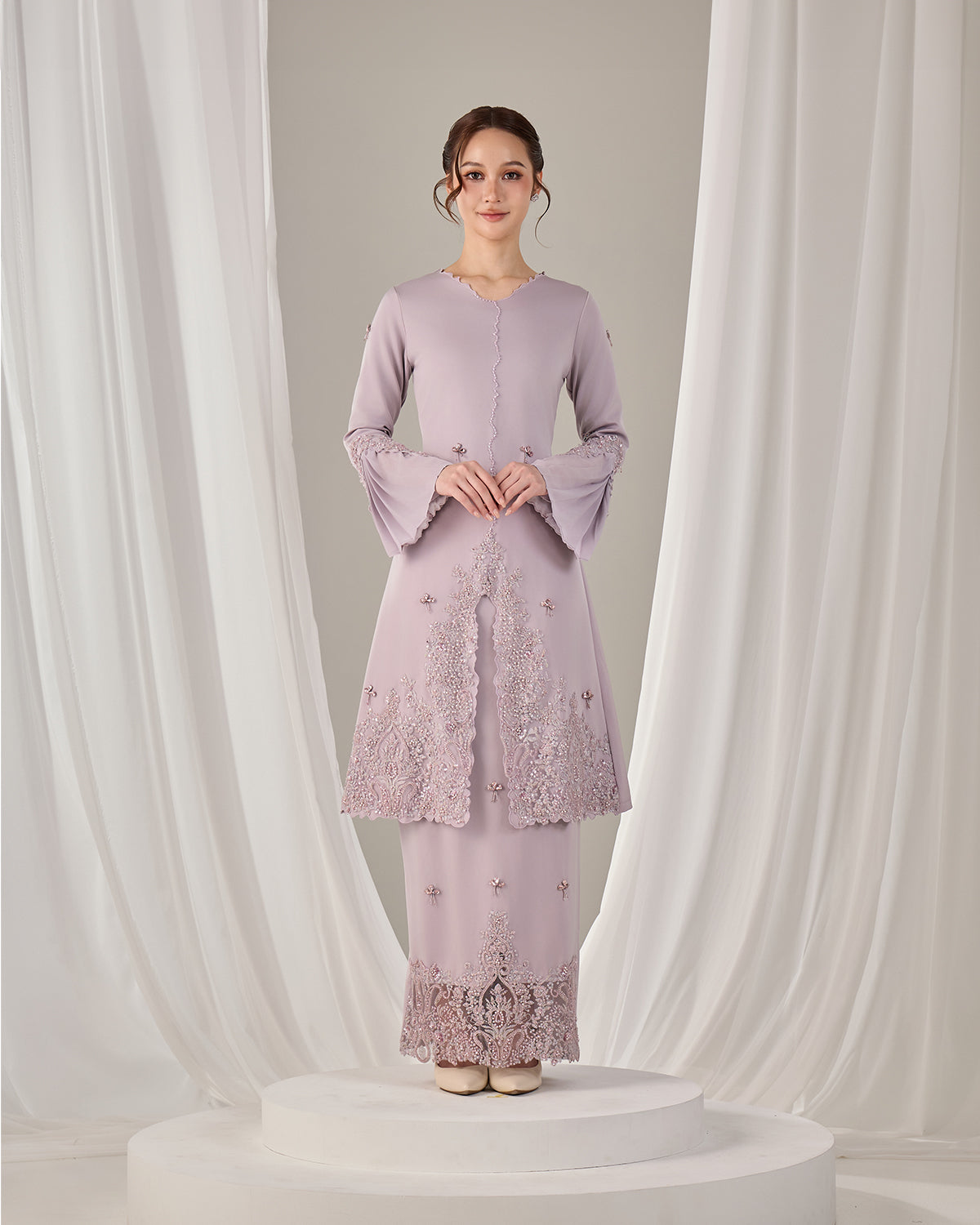 MINOR DEFECT HAURA KURUNG (MAUVE)