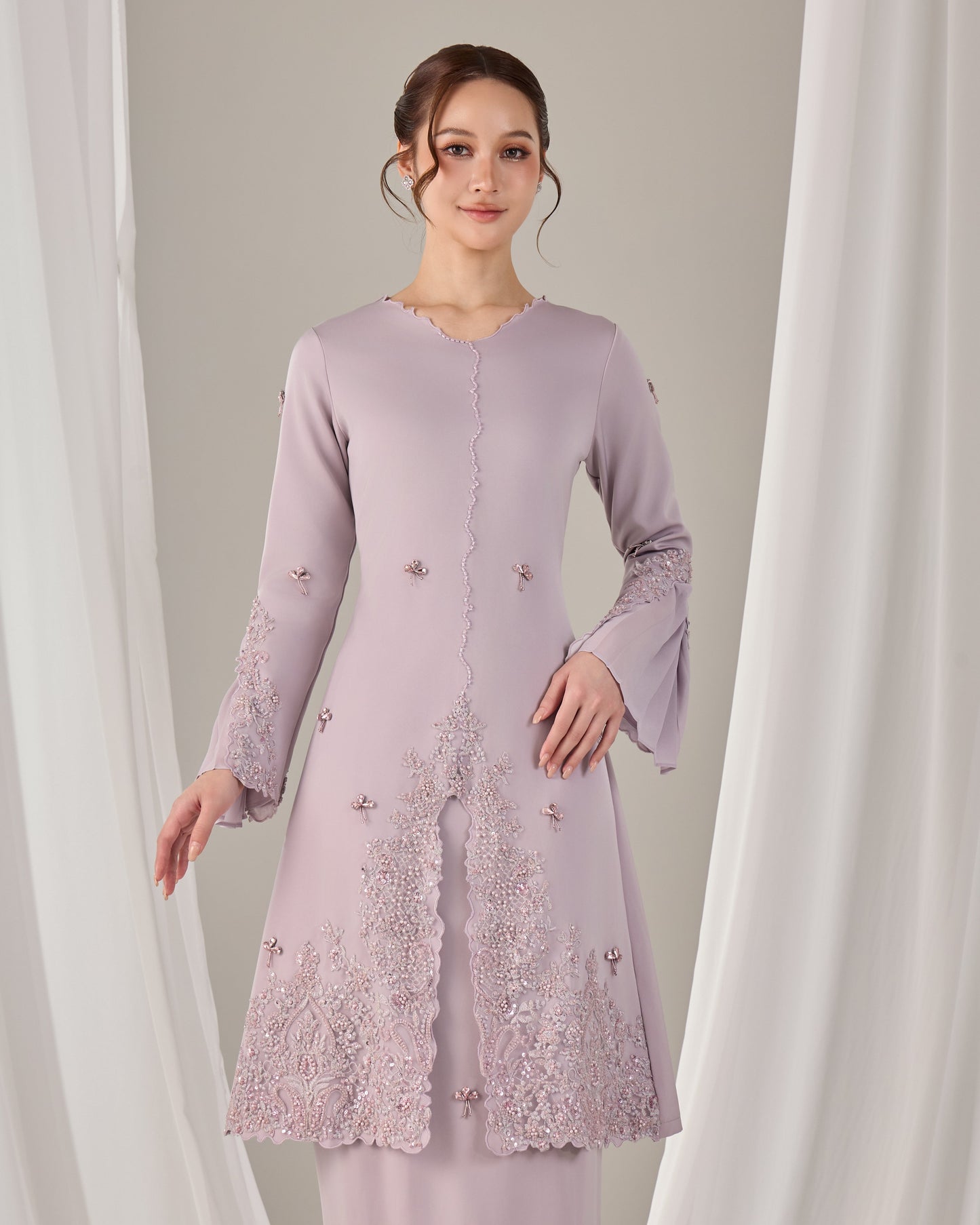 MINOR DEFECT HAURA KURUNG (MAUVE)