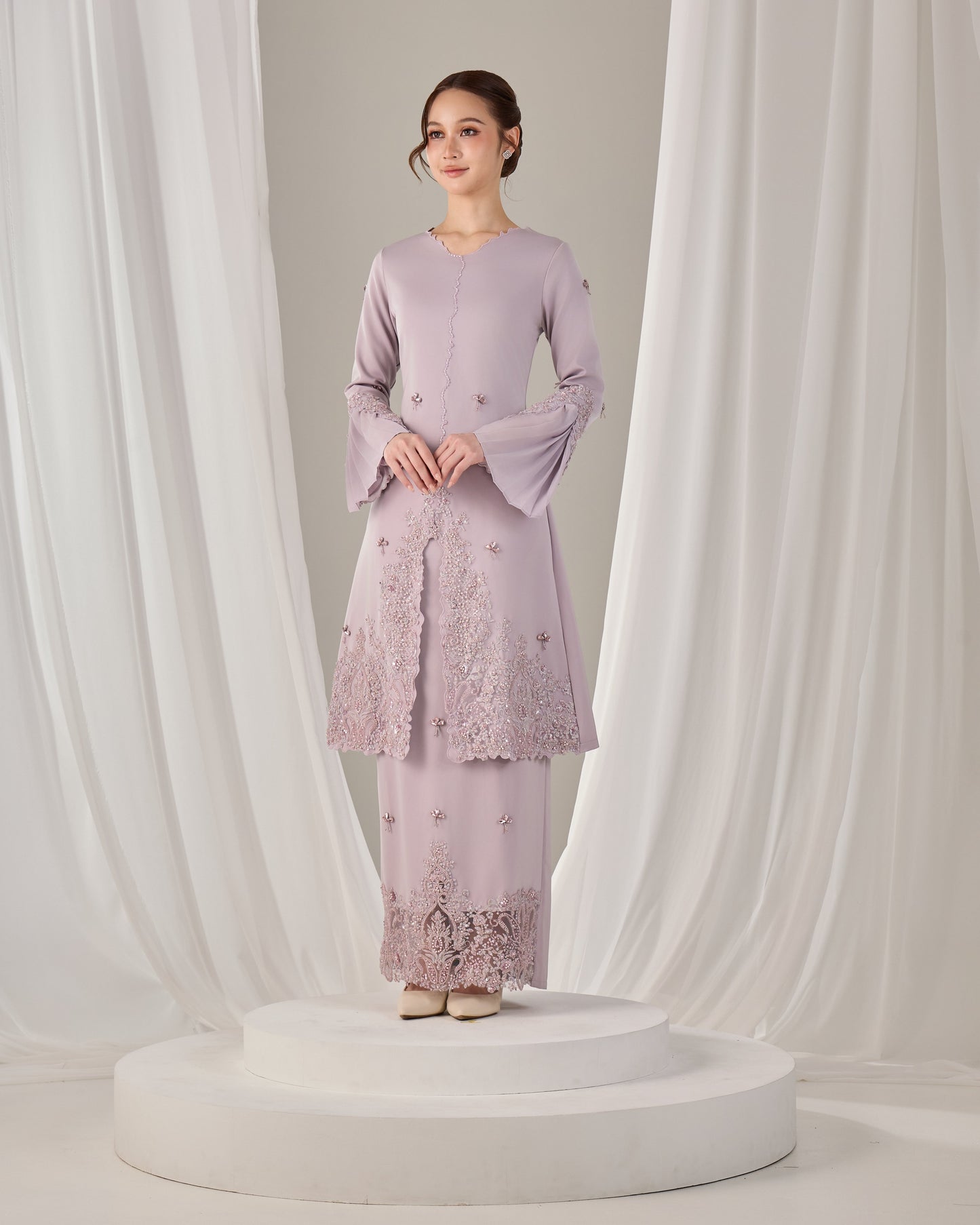 MINOR DEFECT HAURA KURUNG (MAUVE)