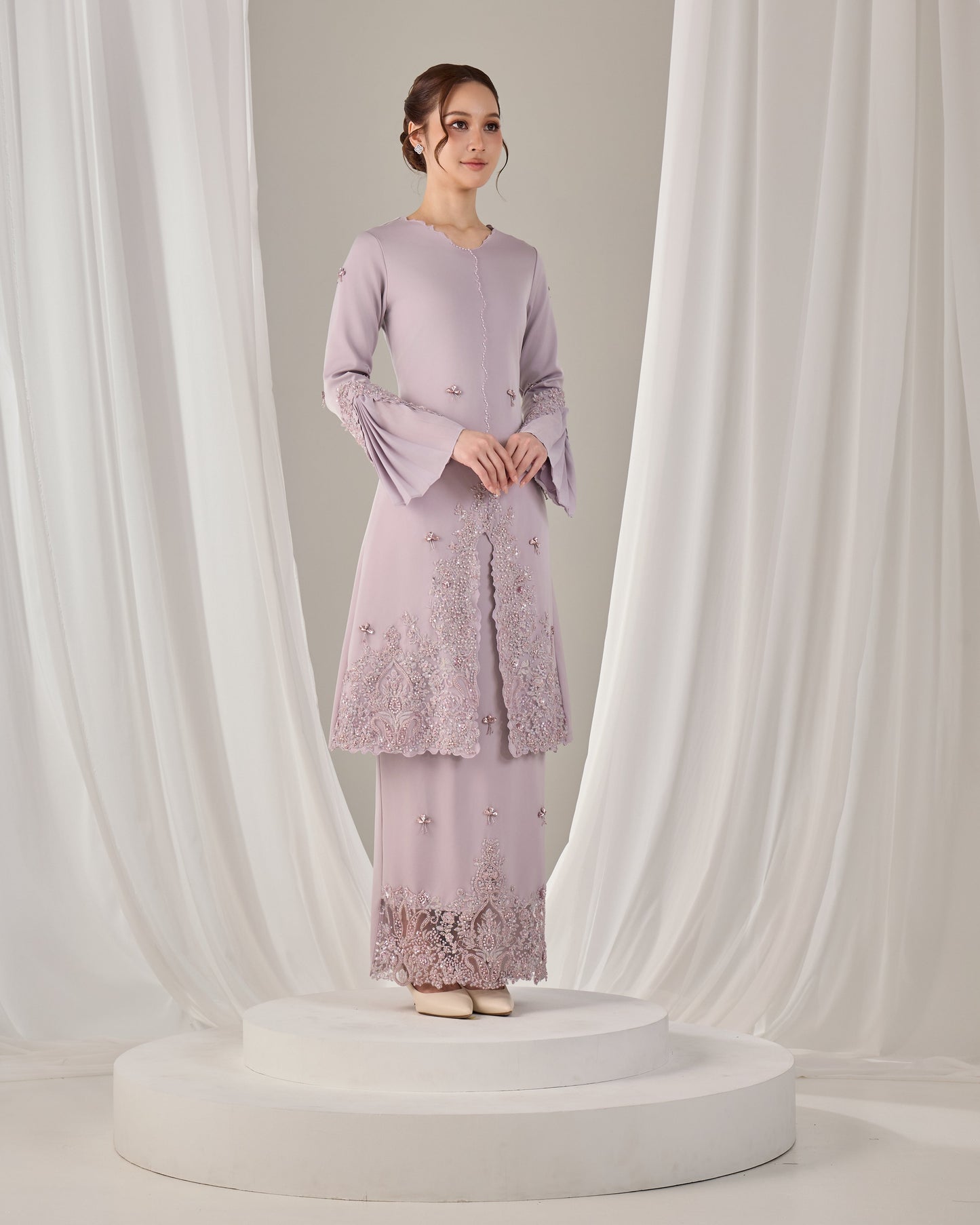 MINOR DEFECT HAURA KURUNG (MAUVE)