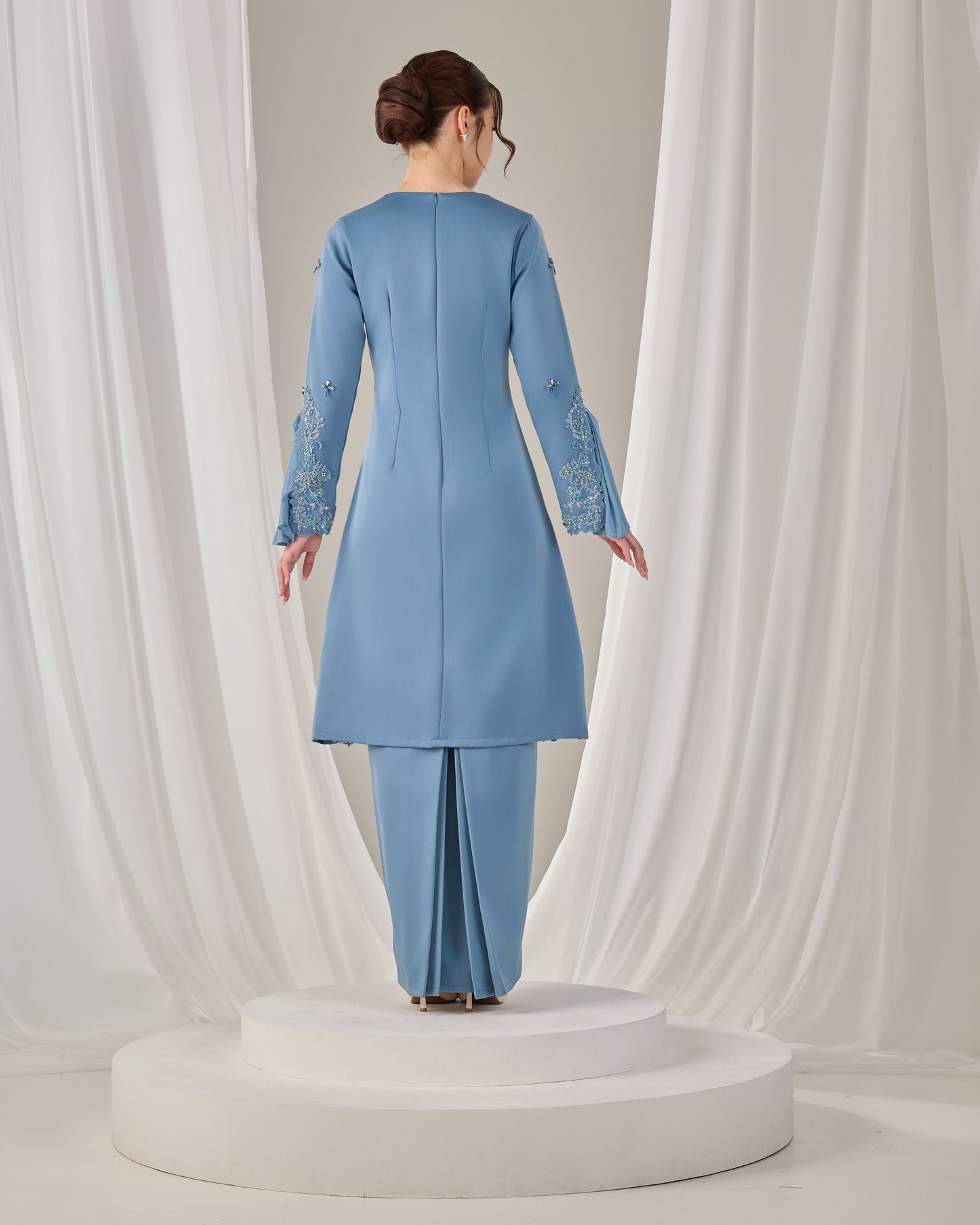 MINOR DEFECT HAURA KURUNG (DIAMOND TEAL BLUE)