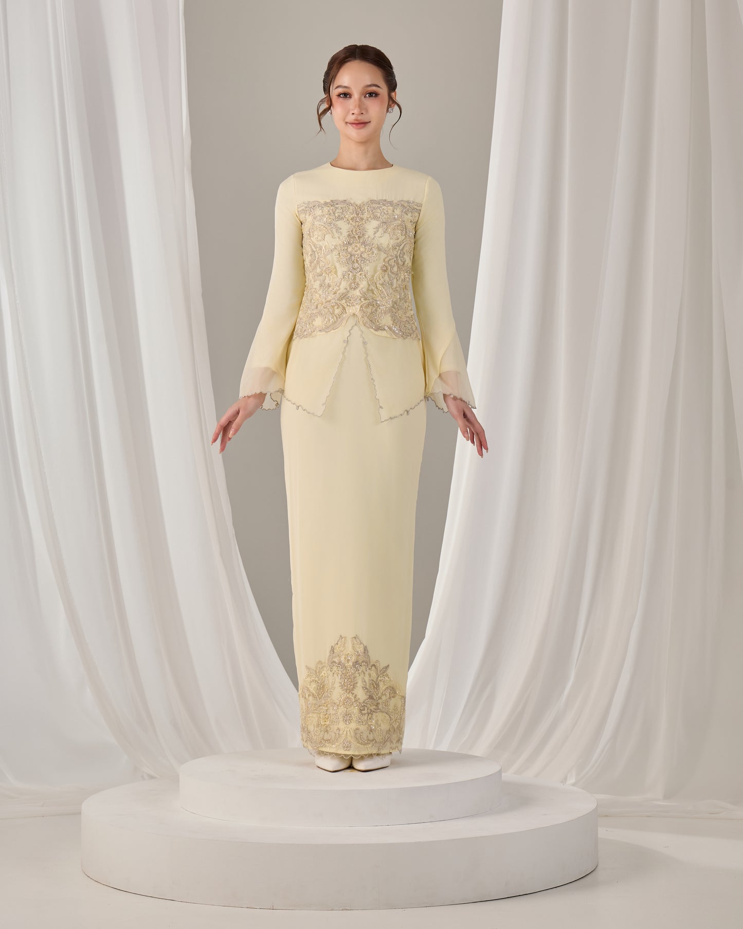 SERENE KURUNG (LIGHT YELLOW)