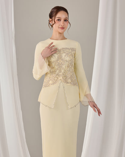SERENE KURUNG (LIGHT YELLOW)