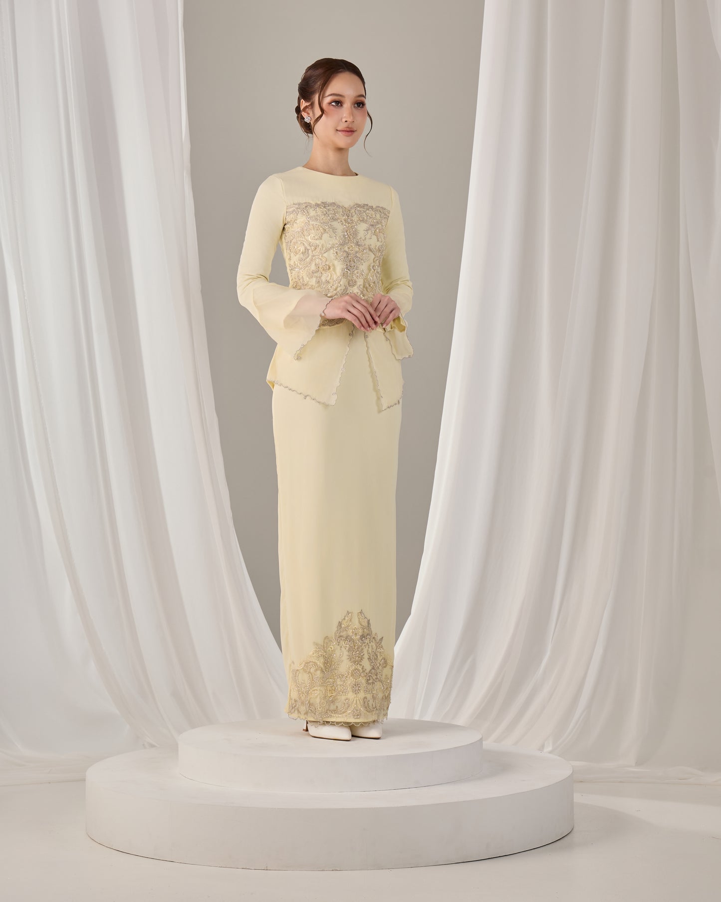 SERENE KURUNG (LIGHT YELLOW)