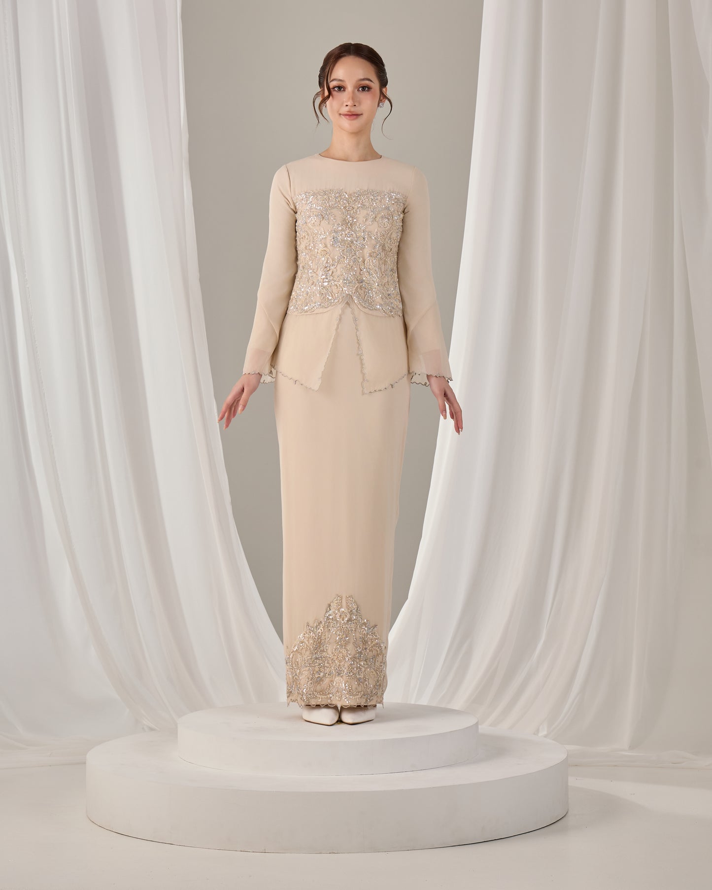 SERENE KURUNG (CHAMPAGNE)