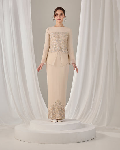 MINOR DEFECT SERENE KURUNG (CHAMPAGNE)