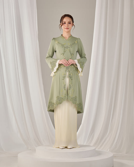ISYRA KURUNG (SAGE GREEN)