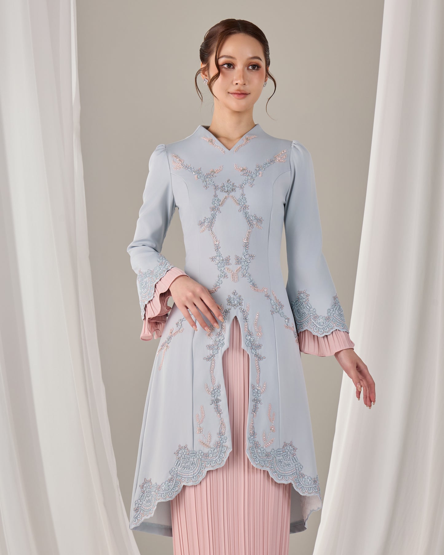 ISYRA KURUNG (POWDER BLUE)