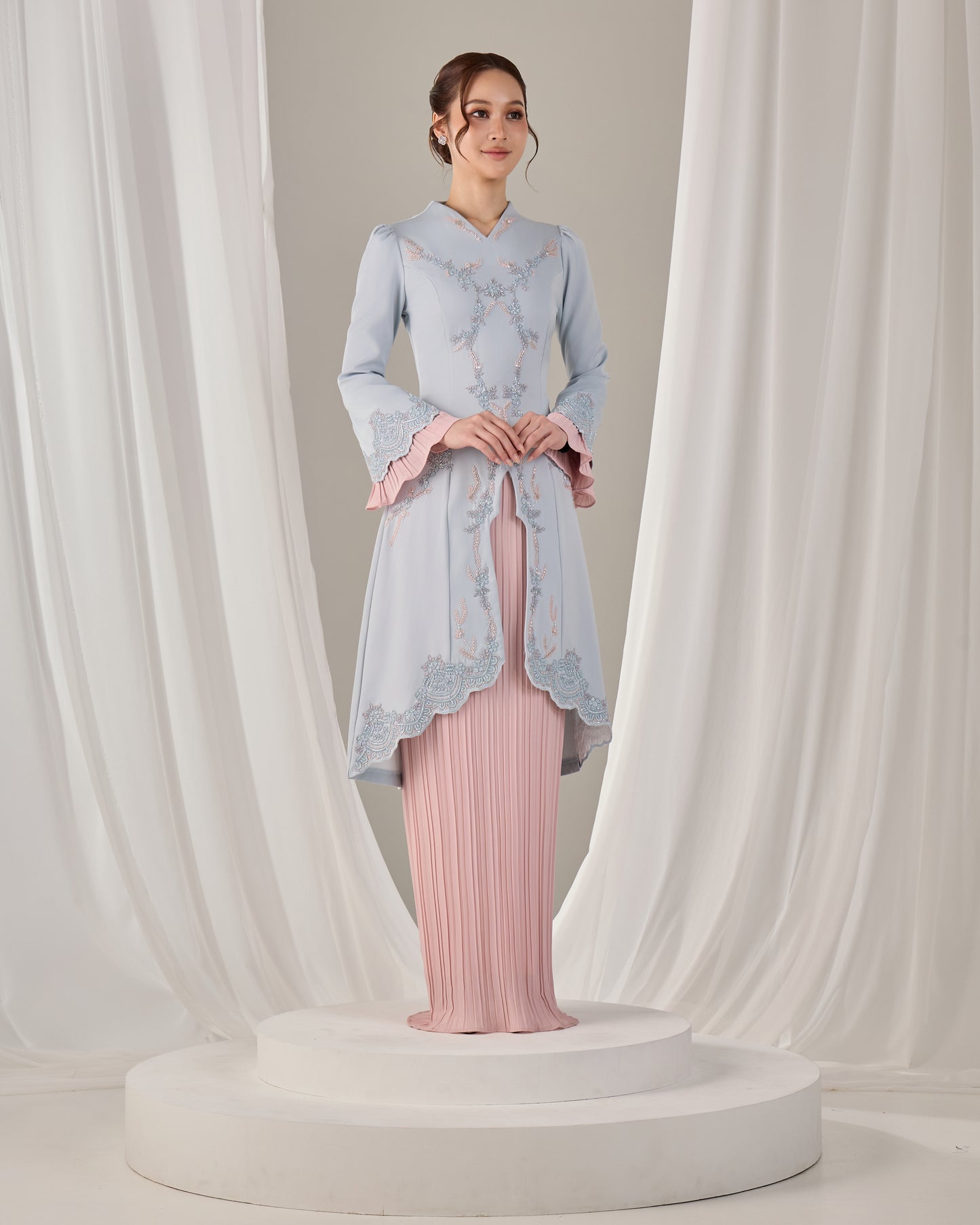 ISYRA KURUNG (POWDER BLUE)