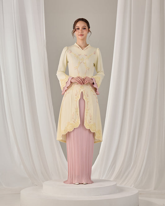 ISYRA KURUNG (LIGHT YELLOW) PRE ORDER
