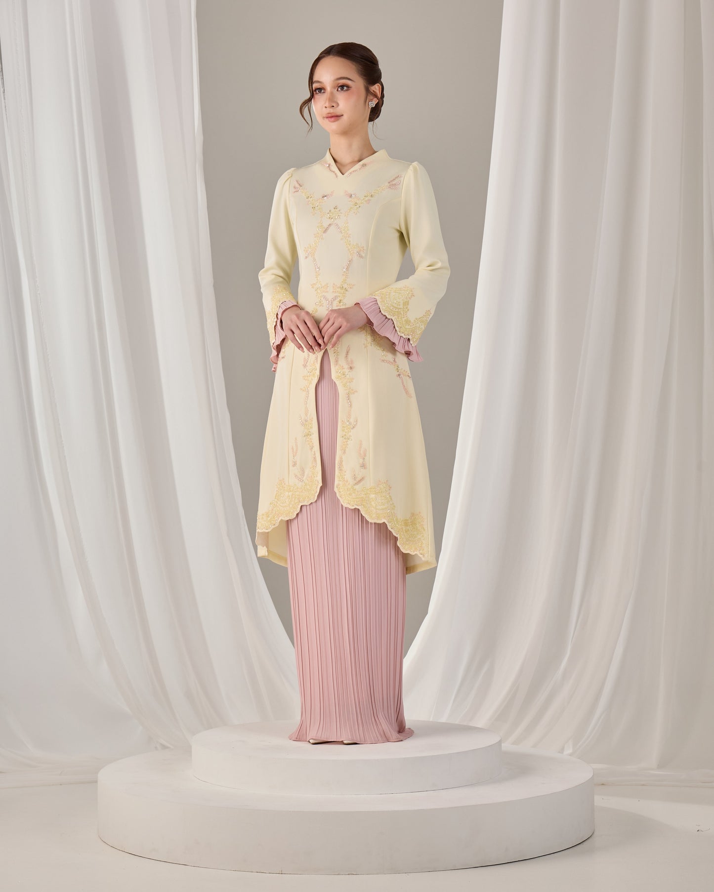 ISYRA KURUNG (LIGHT YELLOW) PRE ORDER