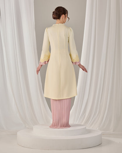 ISYRA KURUNG (LIGHT YELLOW) PRE ORDER