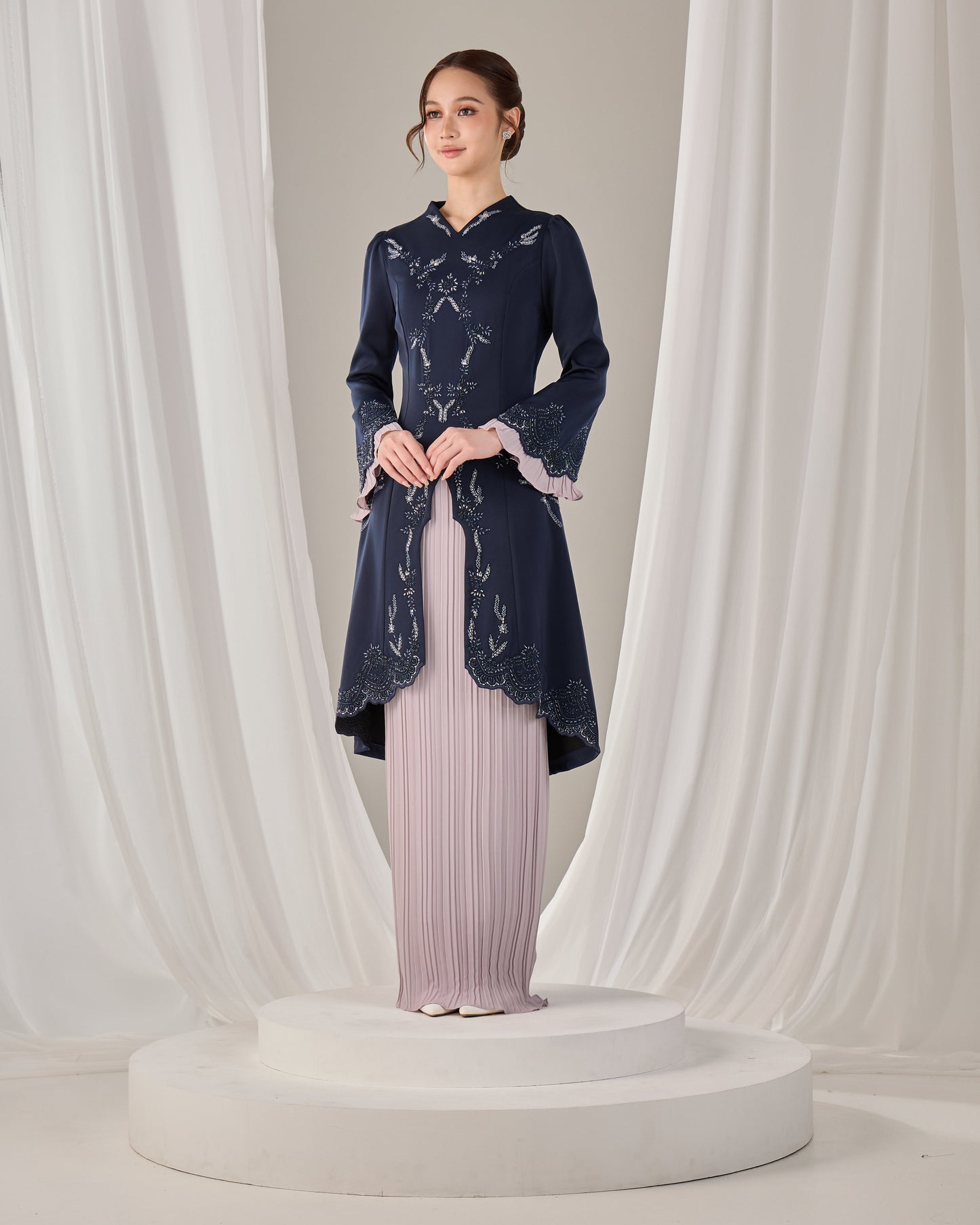 ISYRA KURUNG (NAVY BLUE)