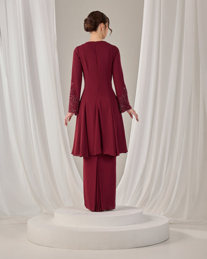 MINOR DEFECT NAEEMA KEBARUNG (BURGUNDY)