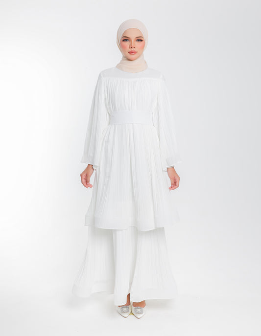 CLARE DRESS (OFF WHITE)