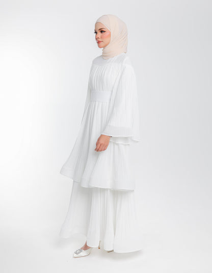 CLARE DRESS (OFF WHITE)