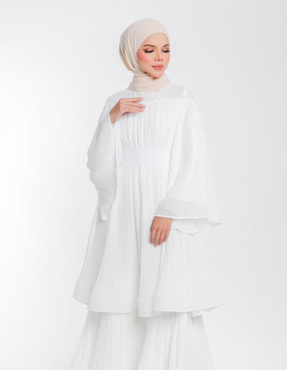 CLARE DRESS (OFF WHITE)