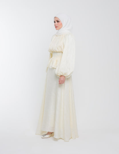DORA DRESS (LIGHT YELLOW)