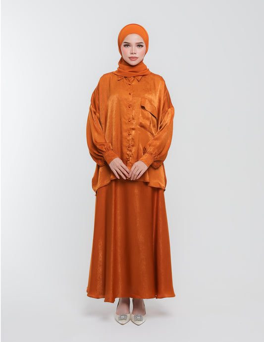 MASHA DRESS (BROWN)