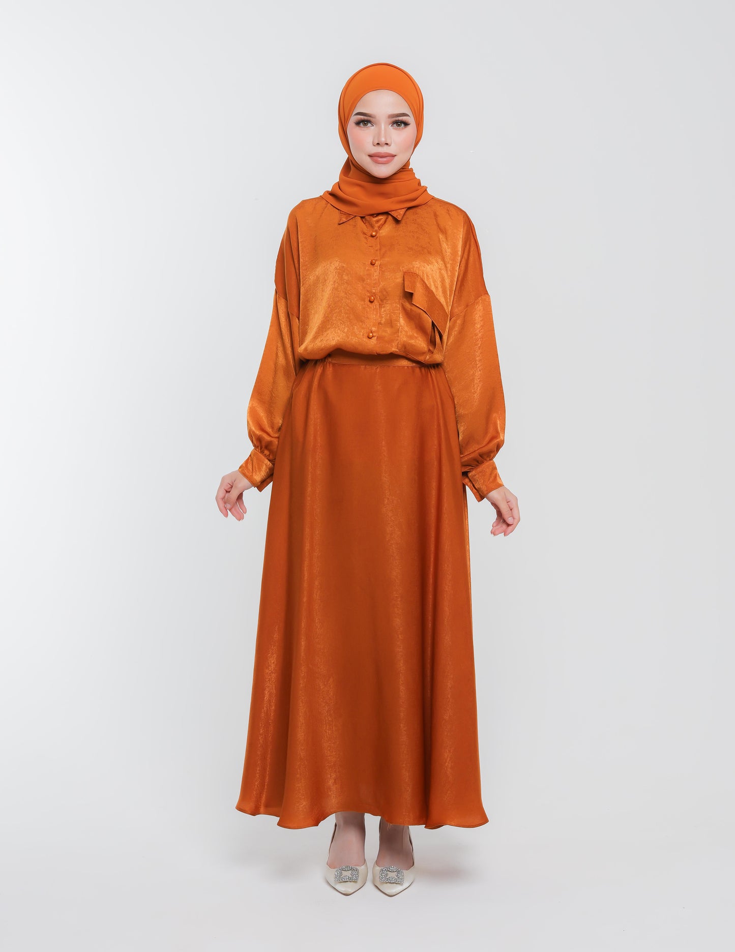MASHA DRESS (BROWN)