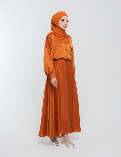 MASHA DRESS (BROWN)